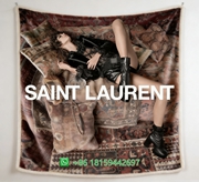 Yves Saint Laurent Throw Blankets